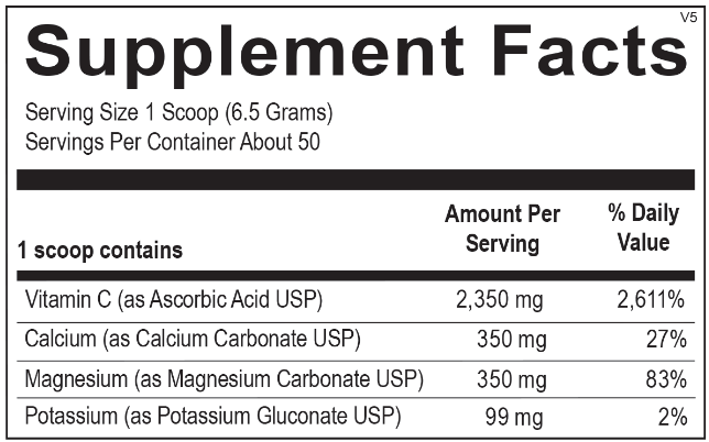 Buffered Lemon C Powder